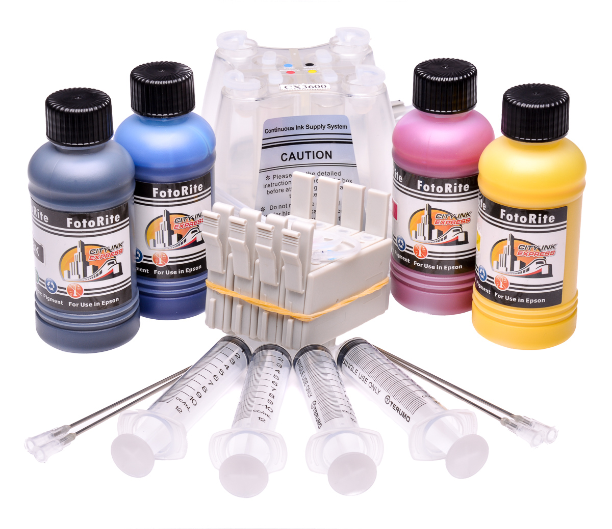 Ciss for Epson CX3650, pigment ink