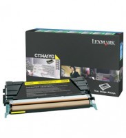0C734A1YG C734dn Use And Return Toner | Yellow