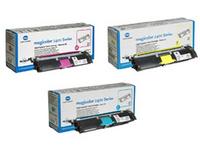 A00W012 Magicolour 2400DL Value Pack Toner | Cyan, Magenta, Yellow