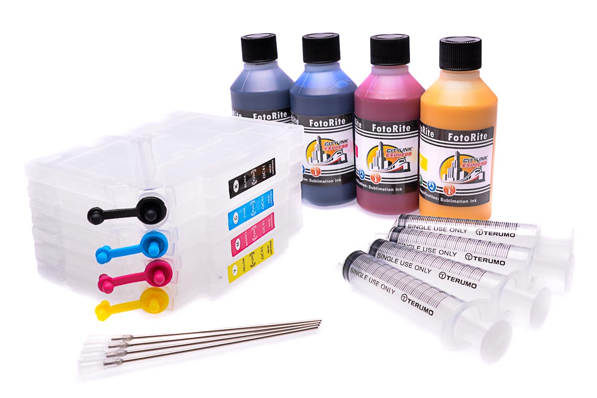 Ricoh Aficio SG3110DN Sublimation Ink Printer Bundle with Refillable