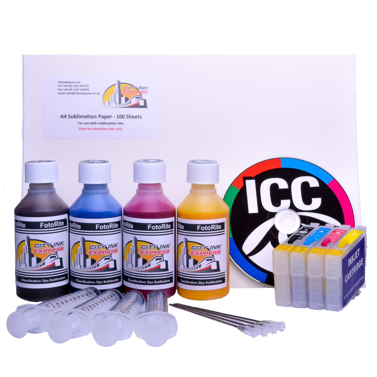 Refillable Sublimation ink cartridge Epson XP205 printer from City