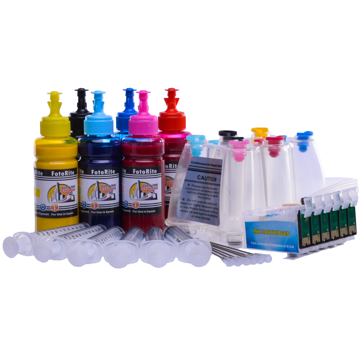 Ciss for Epson R1400, pigment ink