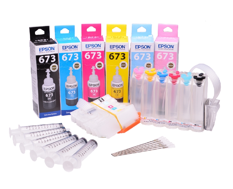 Ciss for Epson XP-760, with Epson Genuine Ink