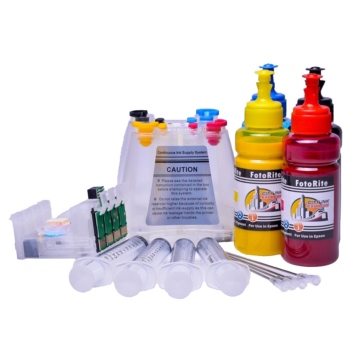 Ciss for Epson WF-4820DWF, pigment ink