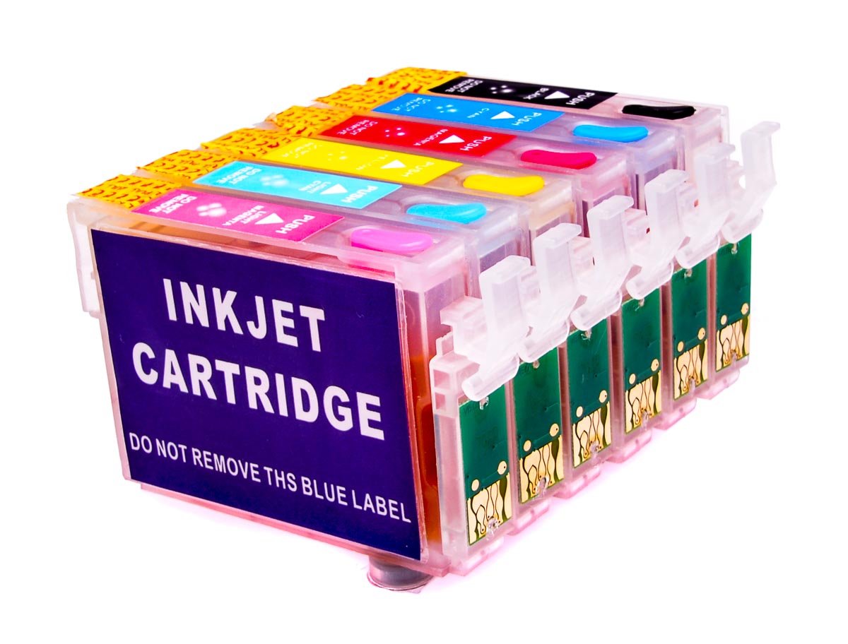 Multipack printhead cleaning cartridge for Epson Stylus R1400 printer