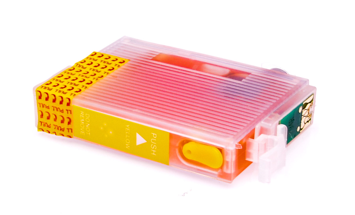 Yellow printhead cleaning cartridge for Epson Stylus 1500W printer