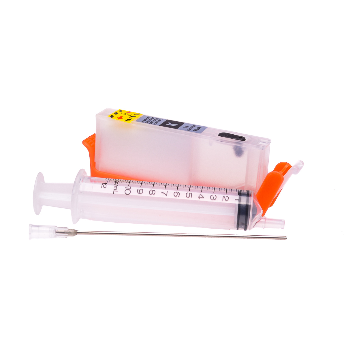 Empty Refillable CLI-551BK Black Cheap printer cartridges for Canon Pixma MG5650 6508B001