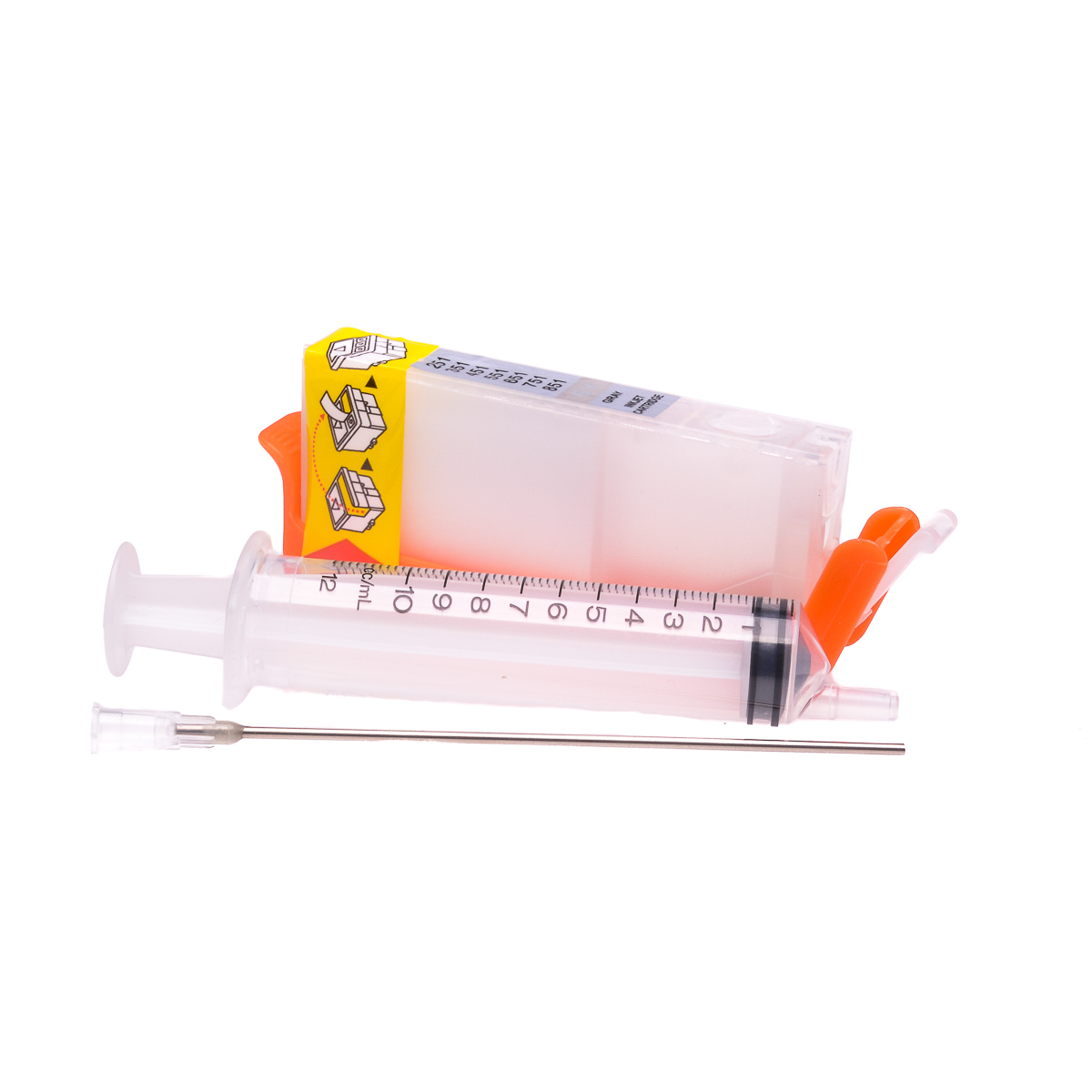 Empty Refillable CLI-551GY Grey Cheap printer cartridges for Canon Pixma MG6350 6512B001