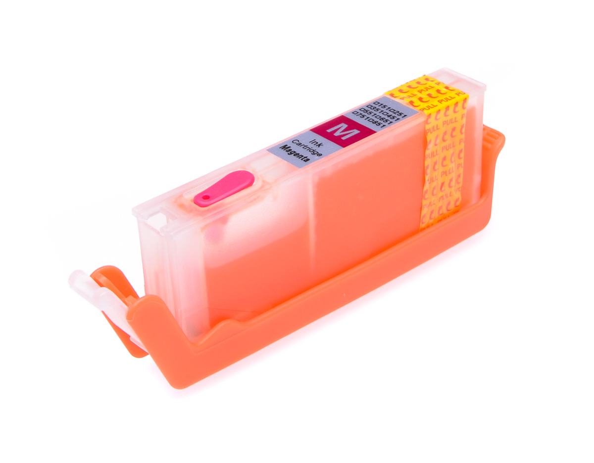 Magenta printhead cleaning cartridge for Canon Pixma MG7751 printer