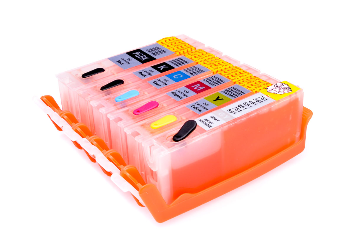 Multipack printhead cleaning cartridge for Canon Pixma TS8052 printer