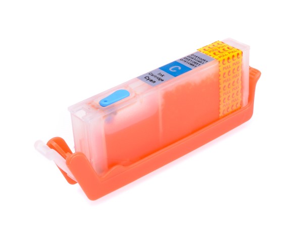 Cyan printhead cleaning cartridge for Canon Pixma TR7651 printer