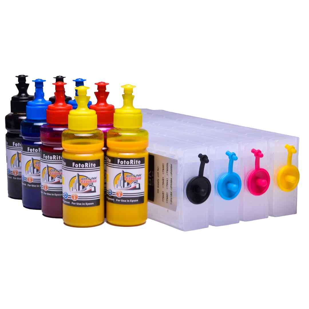 Refillable pigment Cheap printer cartridges for Epson WF-C5710DWF T9451-4 T9441-4 Multipack