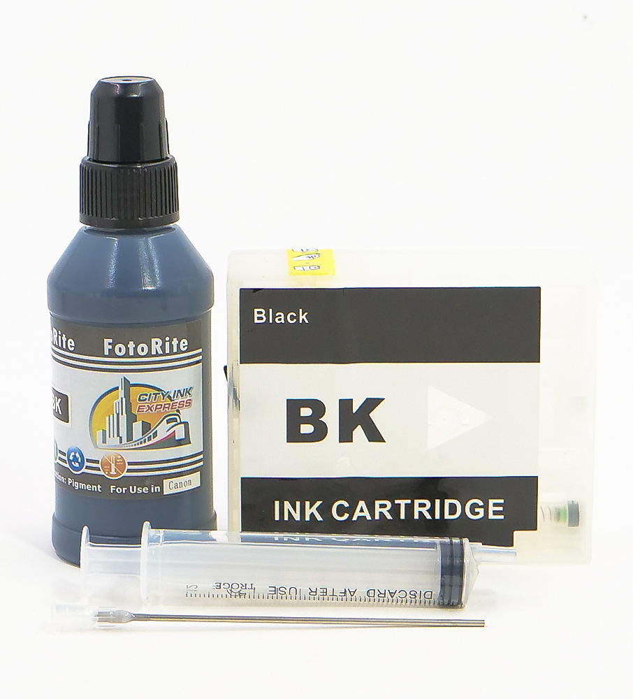 Refillable pigment Cheap printer cartridges for Canon Maxify iB4155 PGI-2500XL-BK PGI-2500BK Black