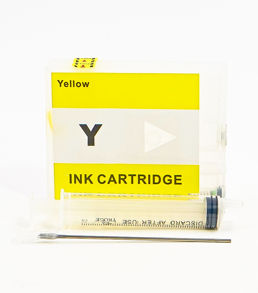 Empty Refillable PGI-2500YE Yellow Cheap printer cartridges for Canon Maxify MB5455 PGI-2500XL-YE