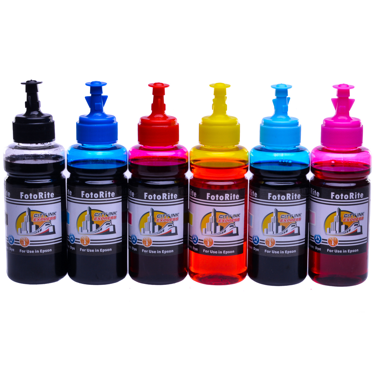 Cheap Multipack dye ink refill replaces Epson Stylus RX600
