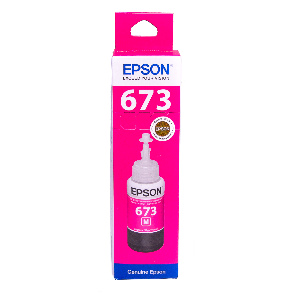 Epson T0803 Magenta original dye ink refill Replaces Stylus R285