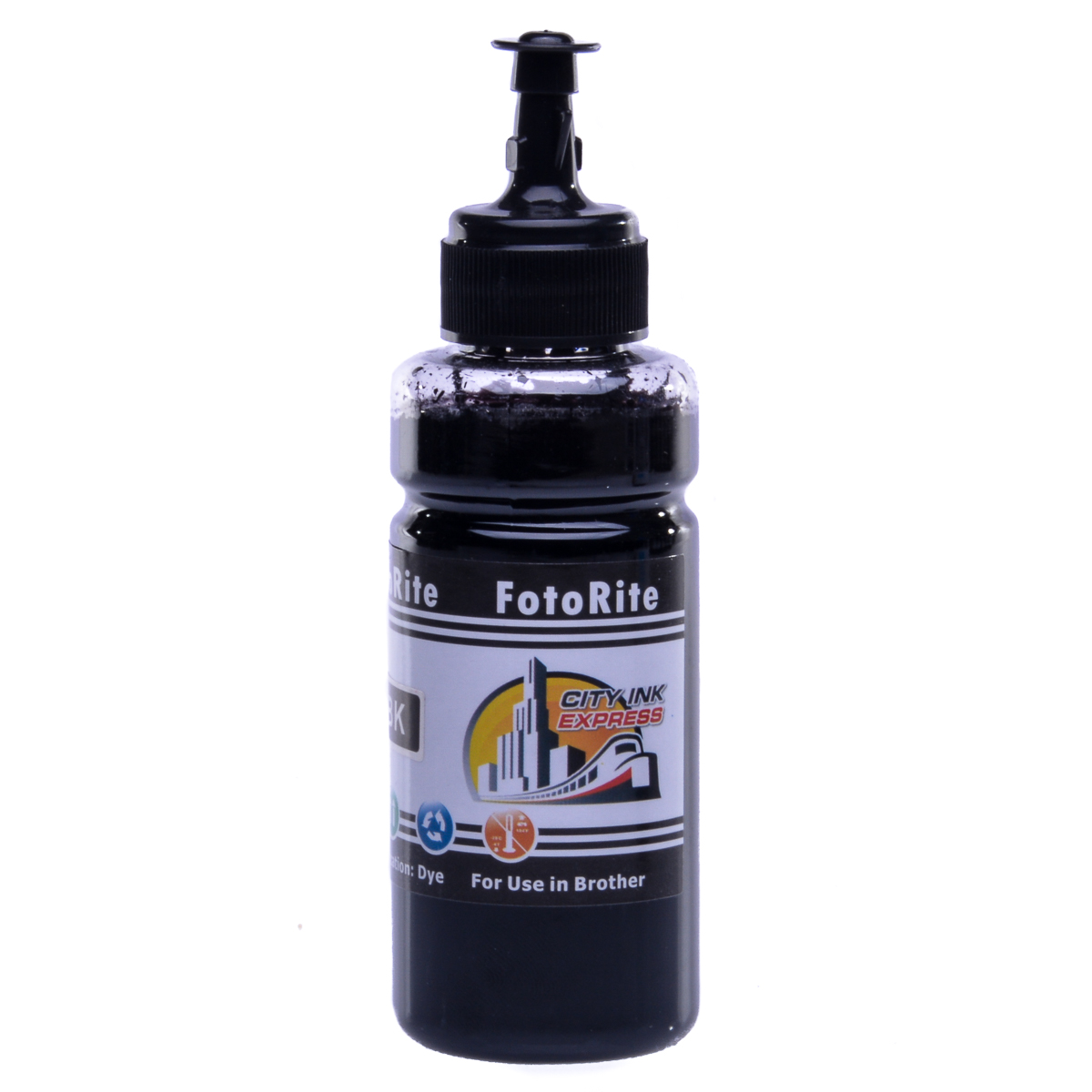 Cheap Black dye ink replaces Brother MFC-T800W - BT6000BK