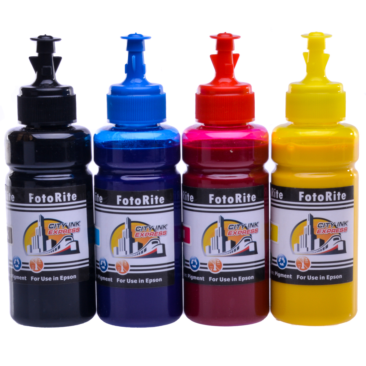 Cheap Multipack pigment ink refill replaces Epson WF-4725DWF