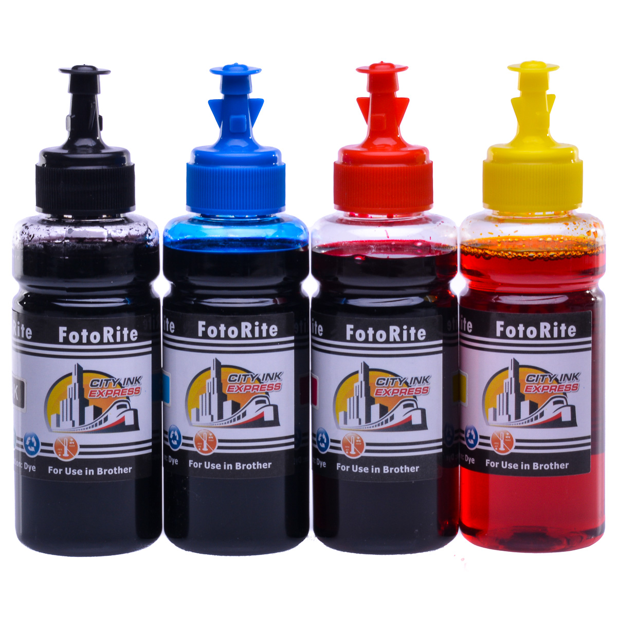 Cheap Multipack dye ink refill replaces Brother MFC-J200