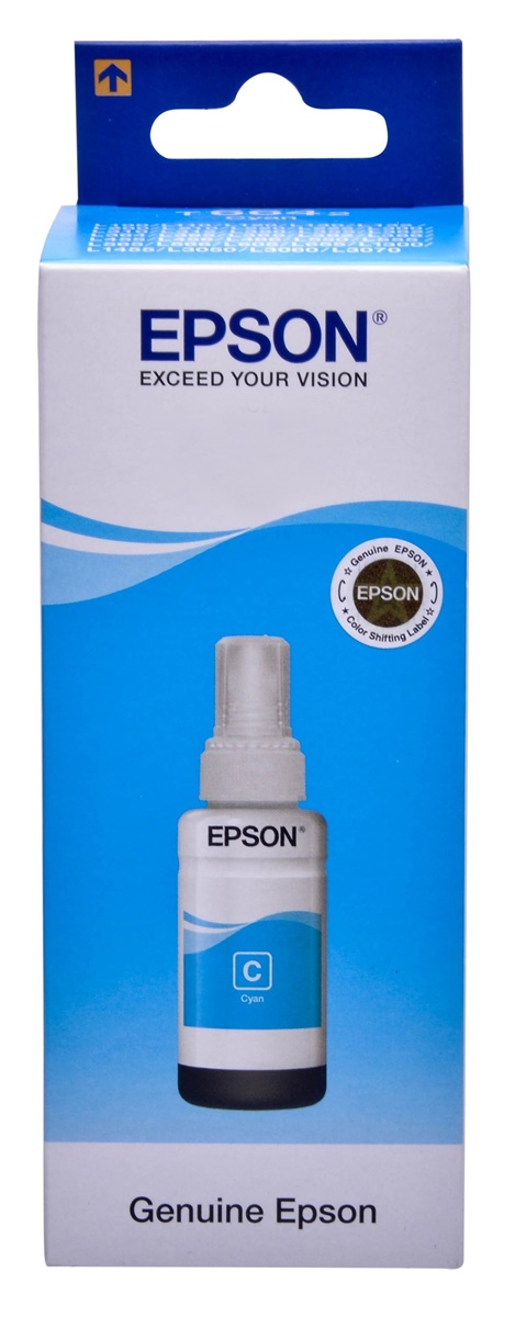 Epson 103 / 104 universal Cyan original dye ink refill Replaces ET-4800