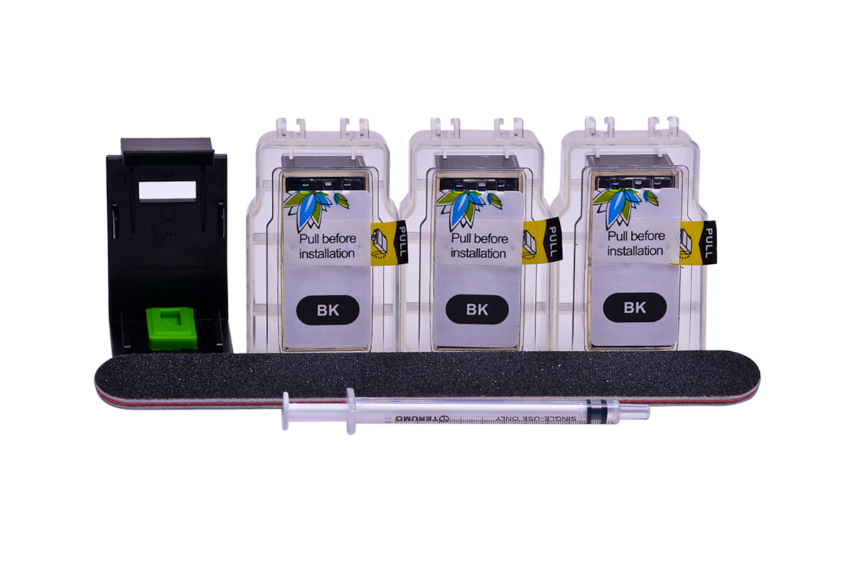 Cheap multipack of black refill pods with clip pigment ink replaces Canon Pixma IP2850 - PG-545