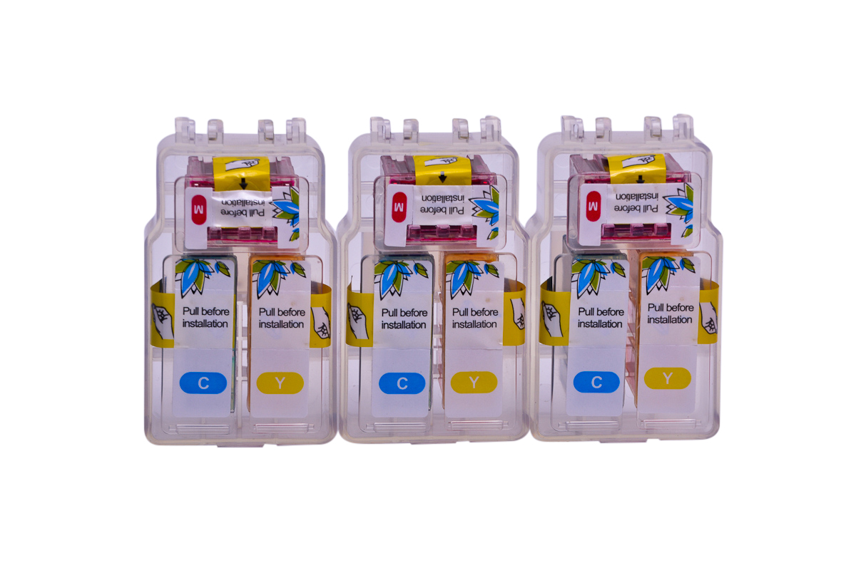 Cheap multipack of colour refill pods dye ink replaces Canon Pixma TS5150 - CL-541