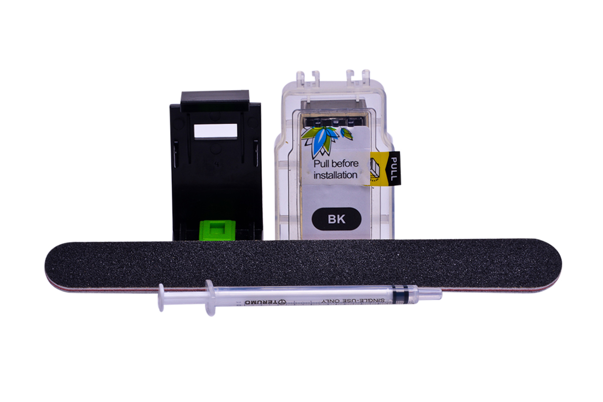 Cheap black refill pod and clip pigment ink replaces Canon Pixma IP2702 - PG-510