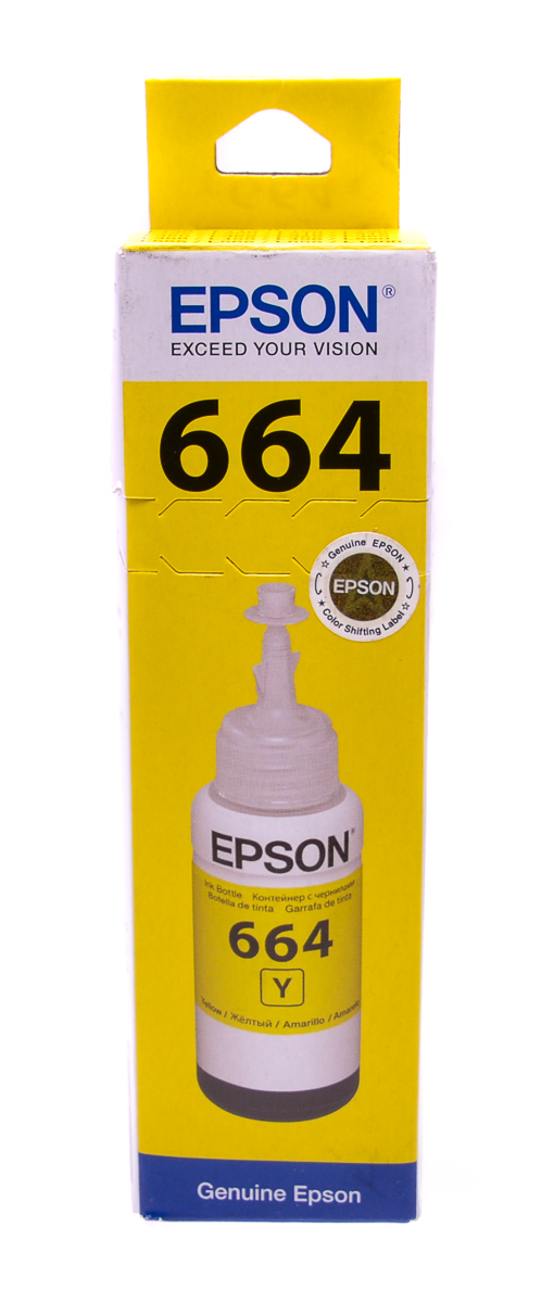 Epson T407 Yellow original dye ink refill Replaces WF-4745DTWF