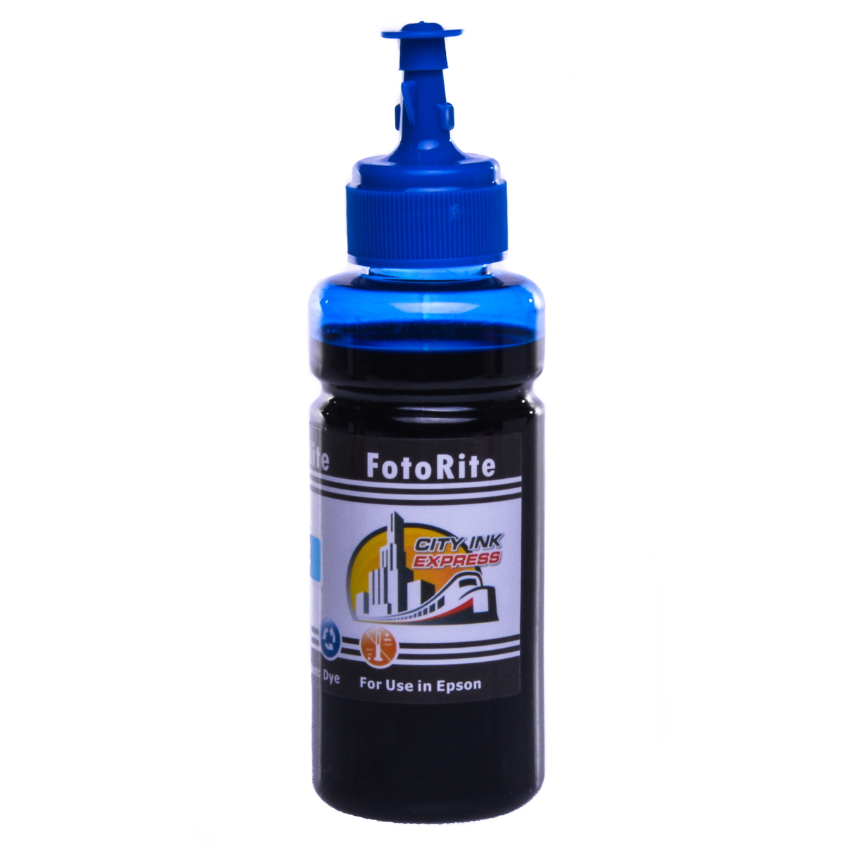 Cheap Cyan dye ink replaces Epson ET-8500 - 114-CY