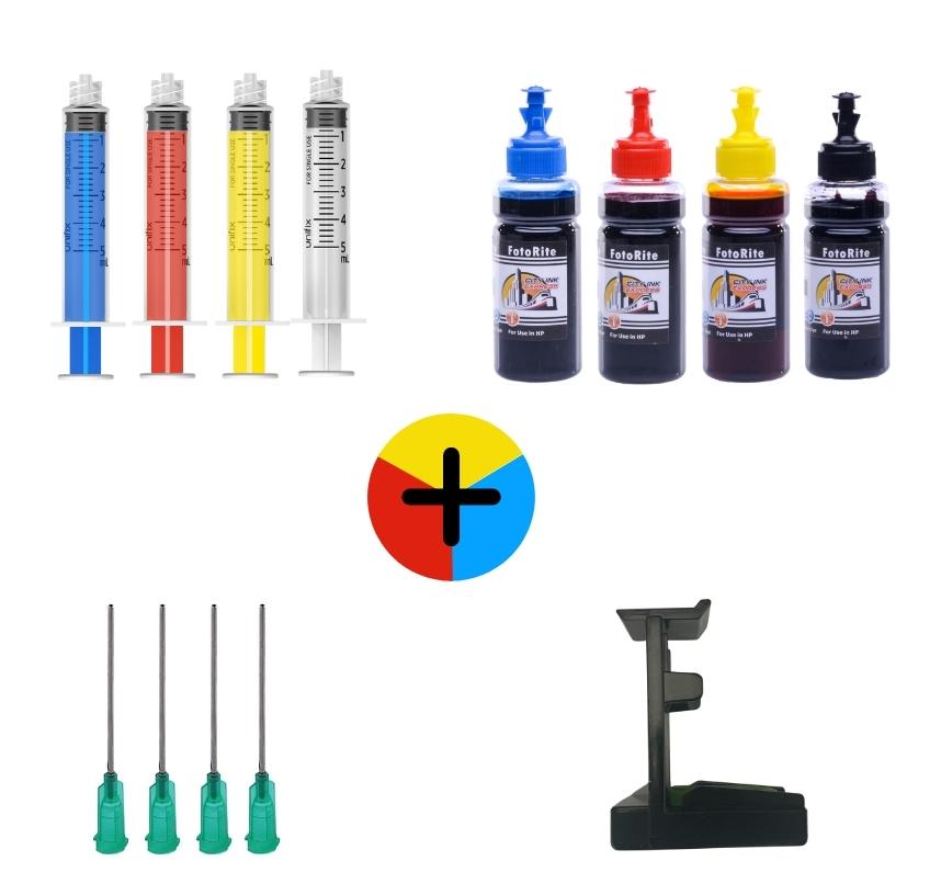 XL Multipack ink refill kit for HP Psc AMP 125 HP 304 printer