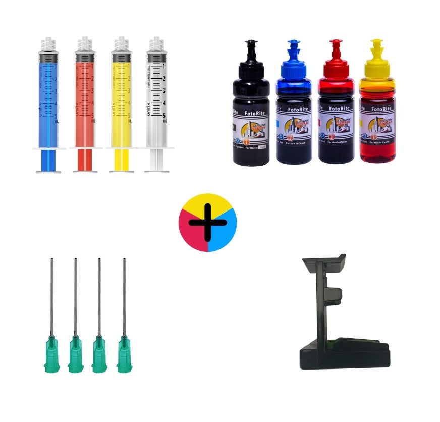 XL Multipack ink refill kit for Canon Pixma IP2850 PG-545 - CL-546 printer