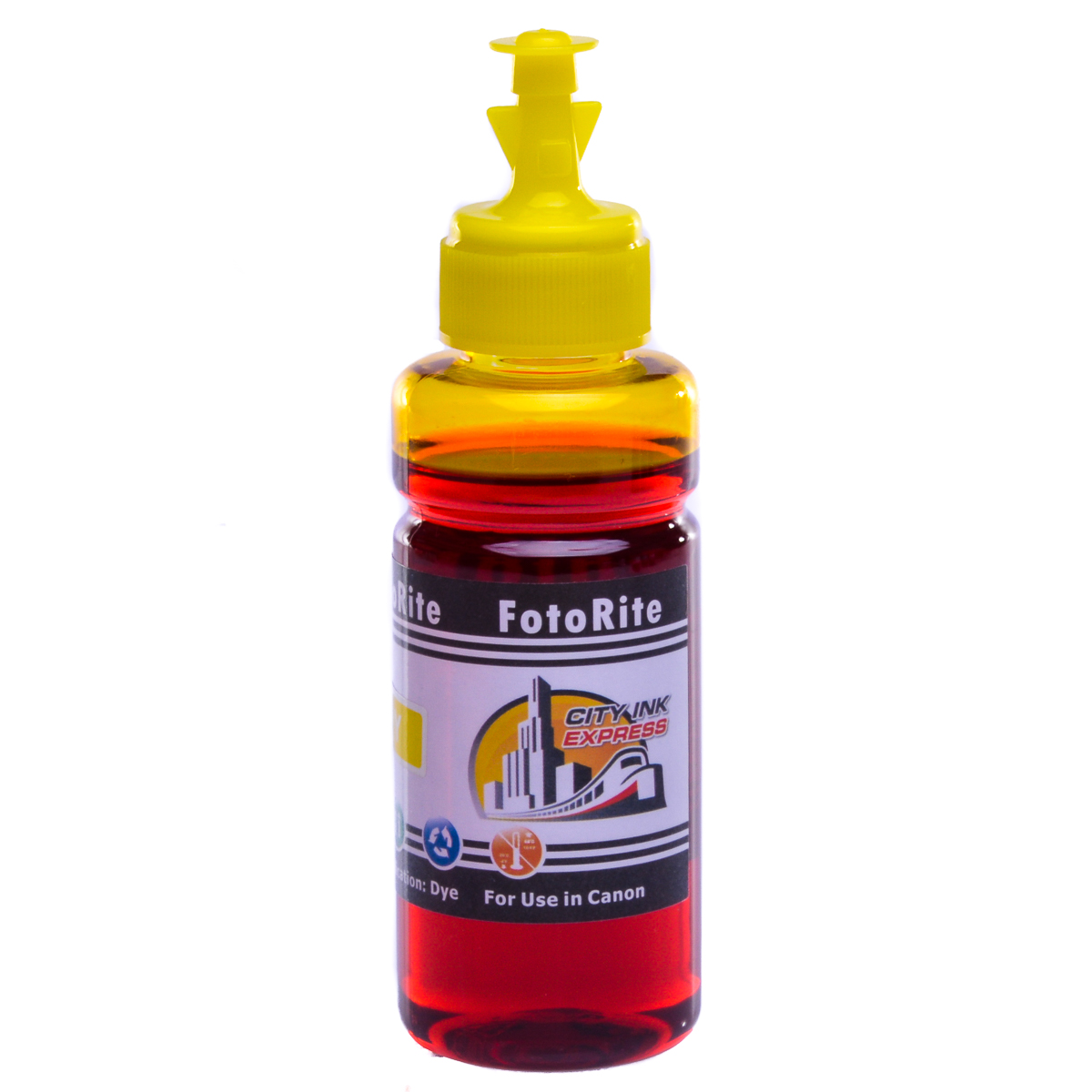 Cheap Yellow dye ink replaces Canon Pixma IP3600 - CLI-521Y