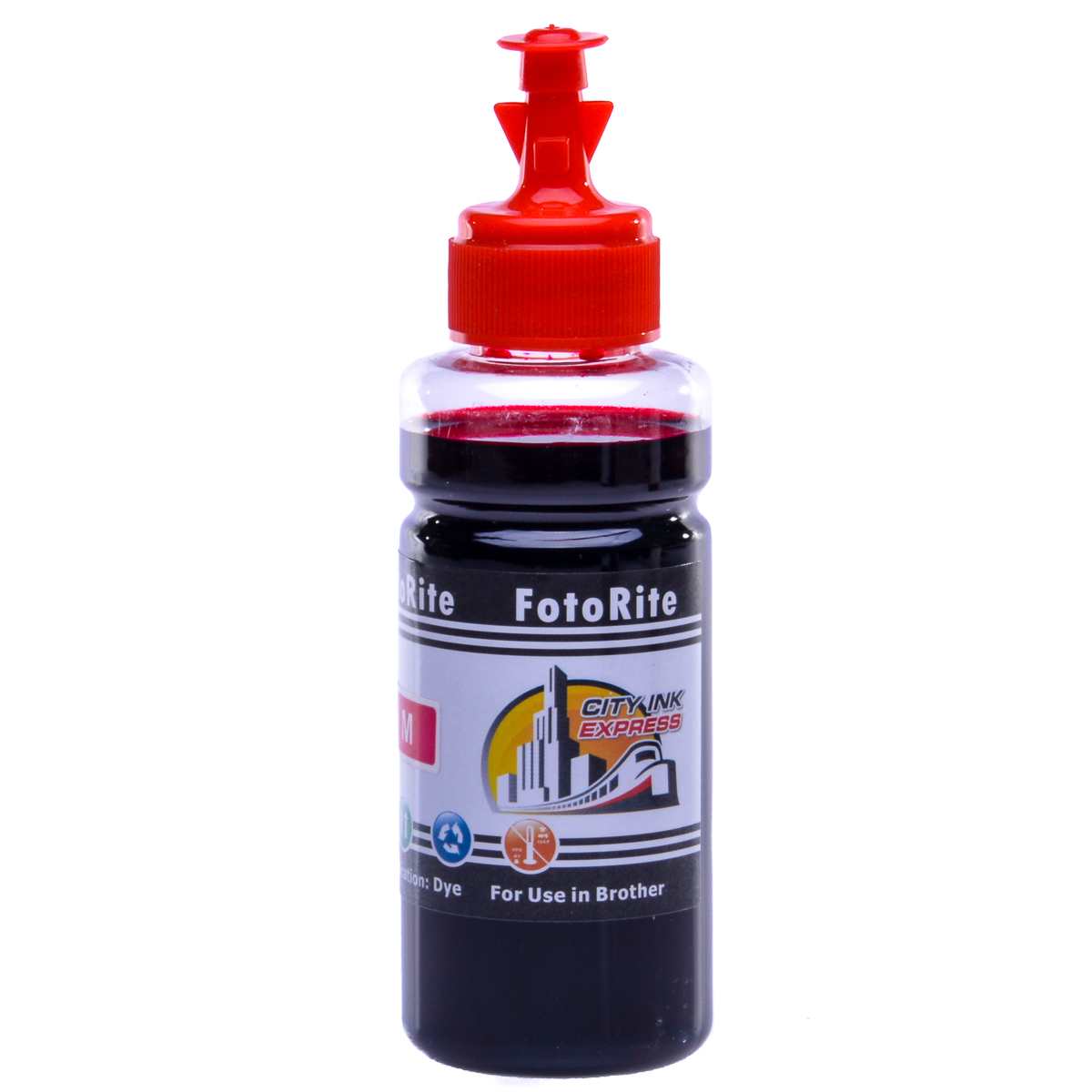 Cheap Magenta dye ink replaces Brother Fax 1355 - LC-1000M