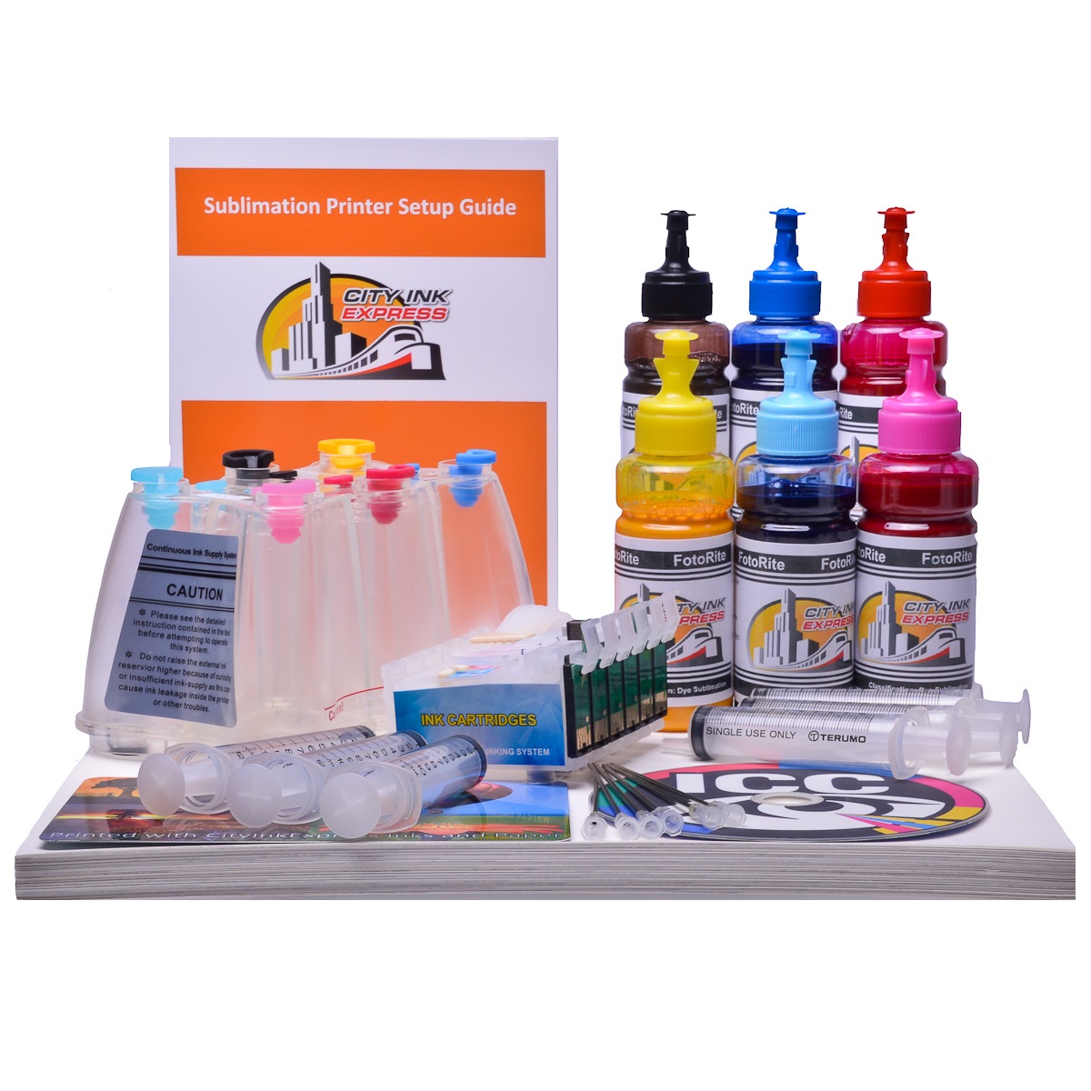 Sublimation machines and cartridges. Heat press transfer and