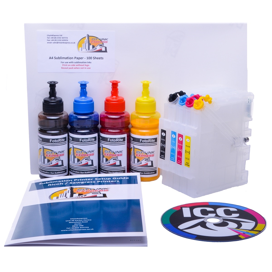 Refillable Sublimation ink cartridge for Sawgrass SG800 printer