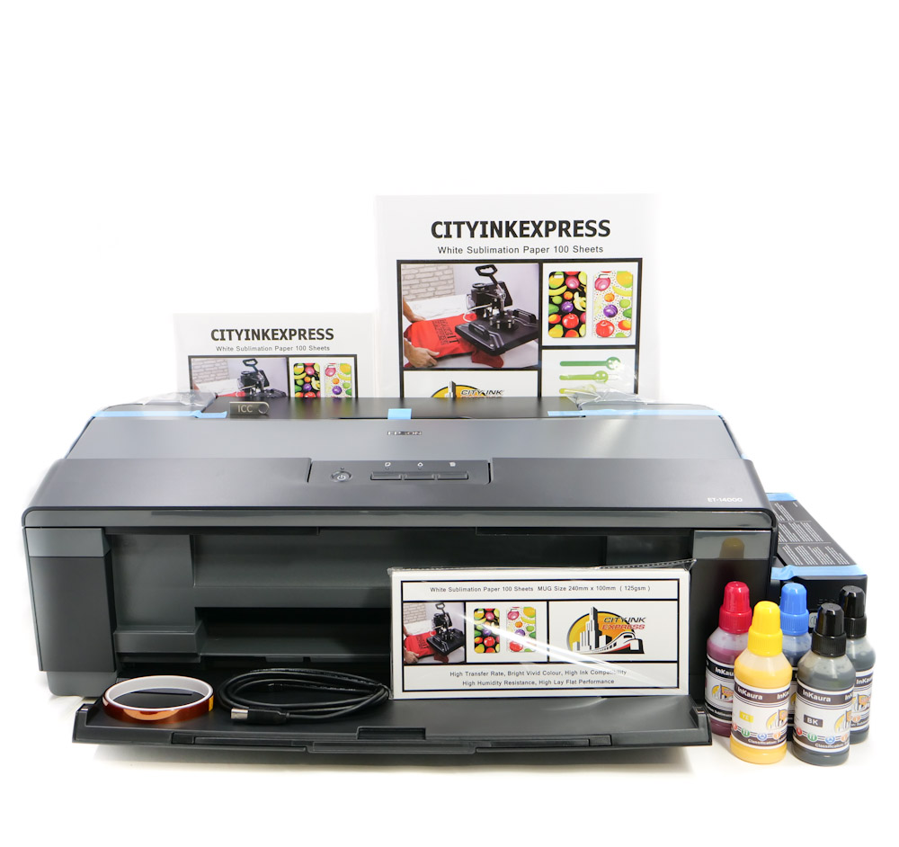 Sublimation printer package for Epson ET-14000 printer