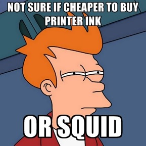 Fry on printers