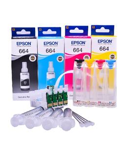 Ciss for Epson WF-3530 DTWF, with Epson Genuine Ink
