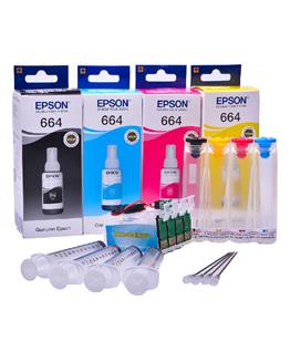 Ciss for Epson WF-7620DTWF, with Epson Genuine Ink