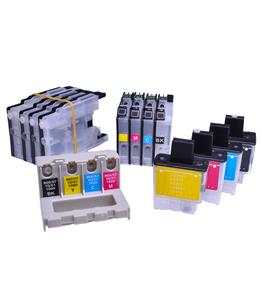 Auto Reset Ink Cartridge fits Brother MFC-J470DW Continuous Ink Systems