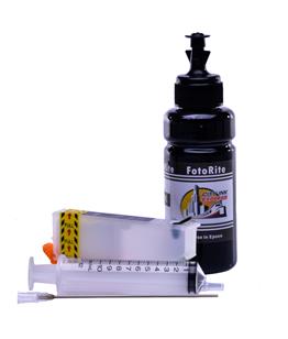 Refillable T2431,T2421 Black Cheap printer cartridges for Epson XP-850 C13T24314010 dye ink