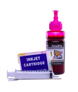 Refillable T2426 - CT24264010 Light Magenta Cheap printer cartridges for Epson XP-750 T2436 - CT24364010 dye ink