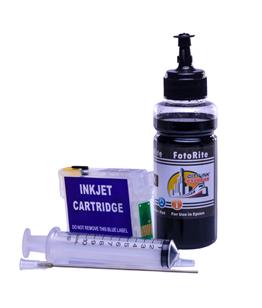 Refillable T2701 - C13T27014010 Black Cheap printer cartridges for Epson WF-7110DTW T2711 - C13T27114010 dye ink