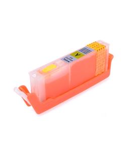 Yellow printhead cleaning cartridge for Canon Pixma TS6250 printer