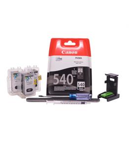 Refillable pigment Cheap printer cartridges for Canon Pixma MX375 PG-540 PG-540XL Pigment Black