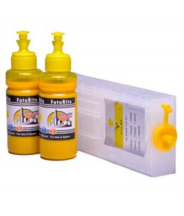 Refillable pigment Cheap printer cartridges for Epson WF-C5790DWF T9454 T9444 Yellow