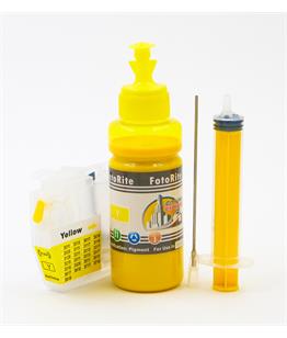 Refillable pigment Cheap printer cartridges for Brother MFC-J5730DW  LC-3219Y Yellow