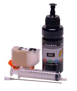 Refillable 378 - C13T37814010 Black Cheap printer cartridges for Epson XP-15000 378XL - CT37914010 dye ink