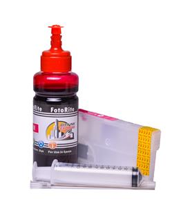 Refillable T07U3 Magenta Cheap printer cartridges for Epson WF-4745DTWF C13T07U340 dye ink