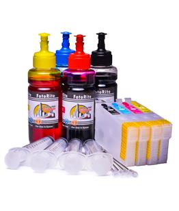 Refillable T07U1-T07U2-T07U3-T07U4 Multipack Cheap printer cartridges for Epson WF-4745DTWF  dye ink